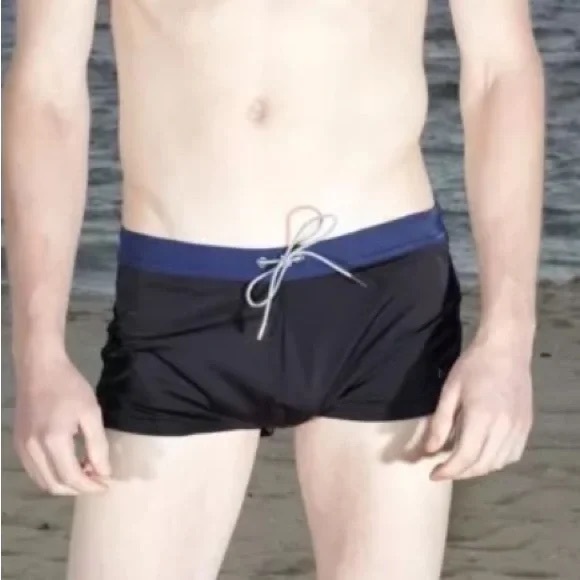 Marc by Marc Jacobs Black Swim Trunks - Picture 1 of 7